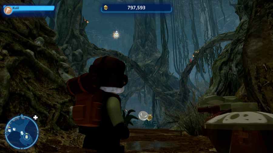How to get the Datacard in Dagobah in LEGO Star Wars Skywalker Saga