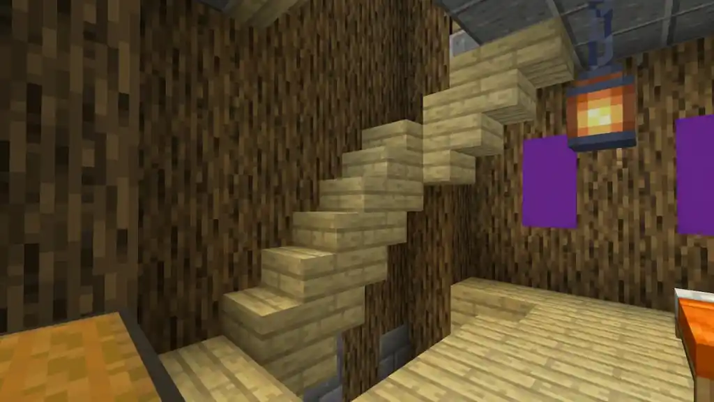 minecraft mansion staircase