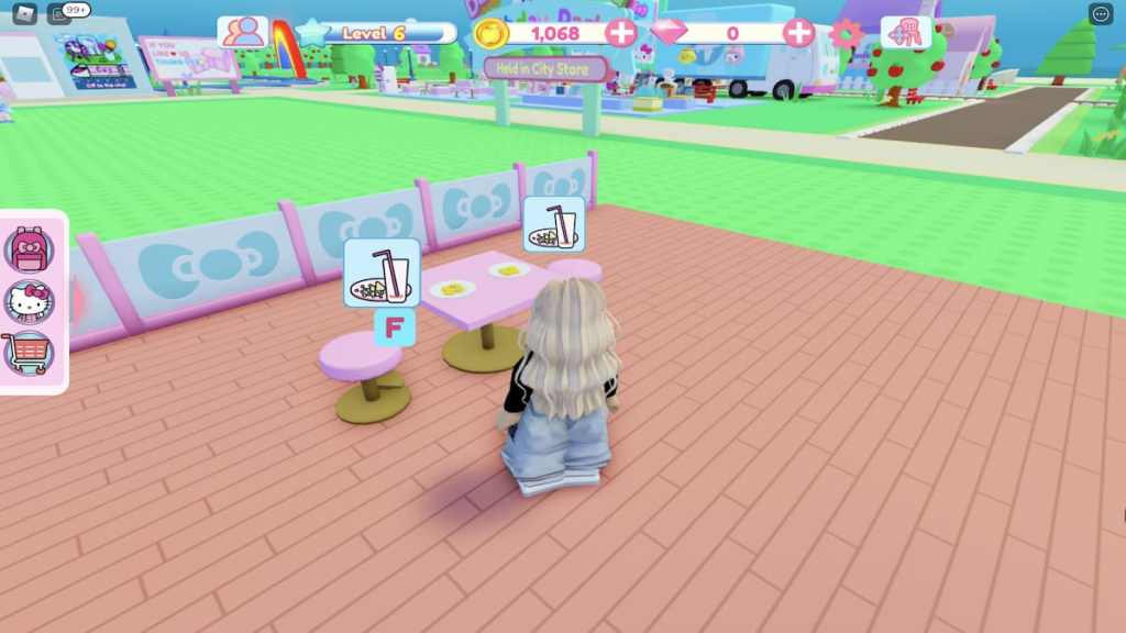 Get the Cinnamoroll Backpack Roblox item free by playing My Hello Kitty  Cafe - Try Hard Guides