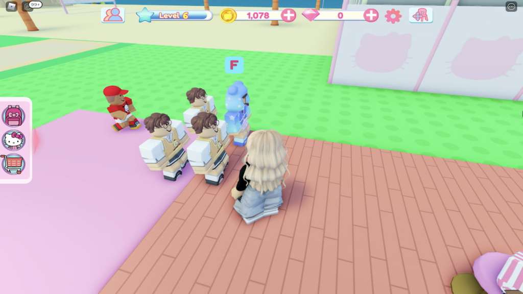 Get the Cinnamoroll Backpack Roblox item free by playing My Hello Kitty  Cafe - Try Hard Guides