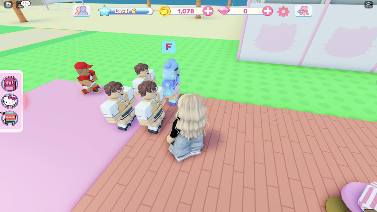 How to get the Kuromi Backpack in My Hello Kitty Cafe Roblox Pro