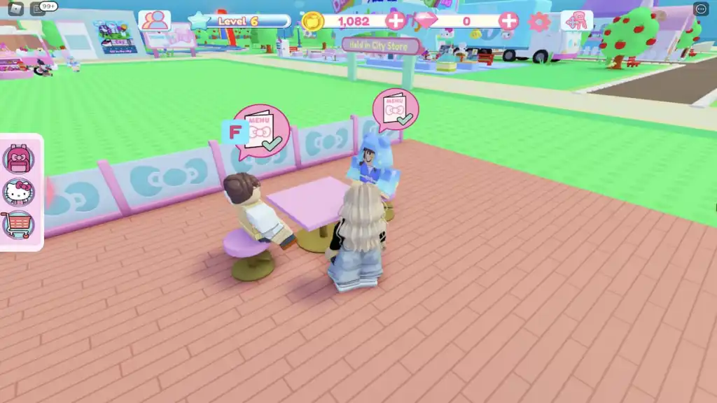 How to get the Cinnamoroll Backpack in Roblox My Hello Kitty Cafe Pro