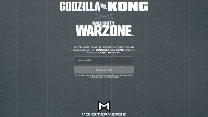 How To Get Free Godzilla Vs Kong Calling Cards In Cod Warzone Pro Game Guides 6494