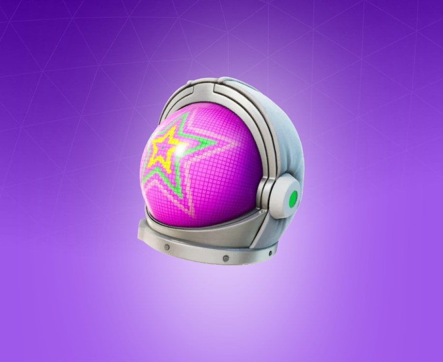 Cosmonautic Helmet Back Bling