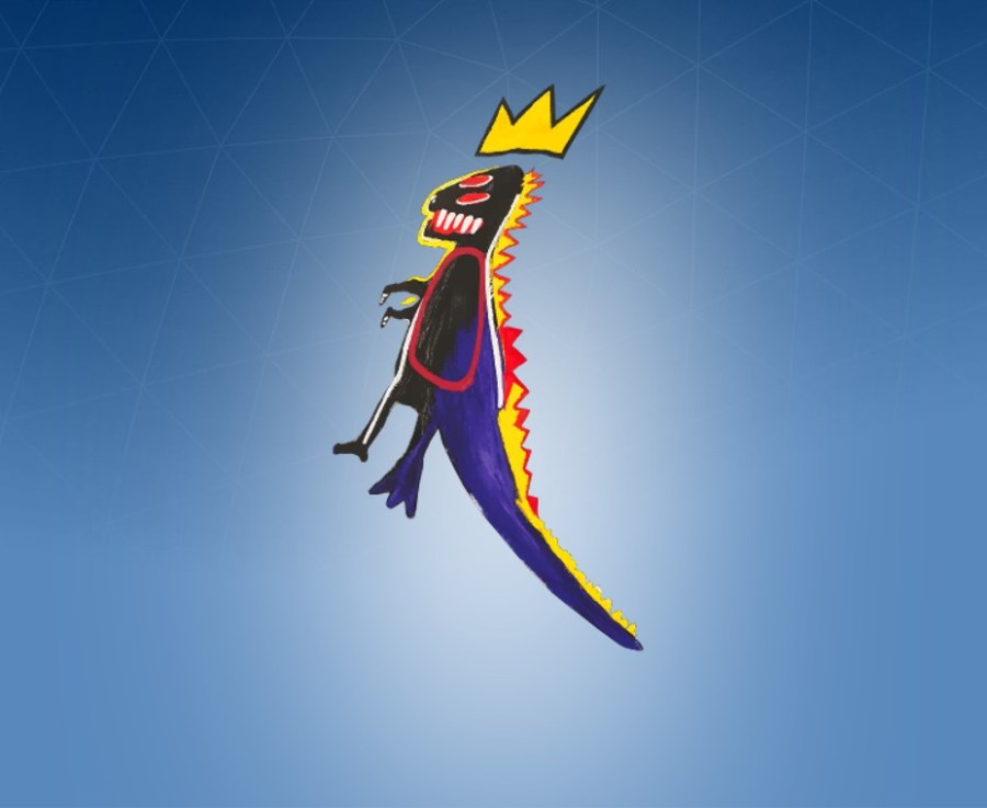 Crowned Rex Back Bling