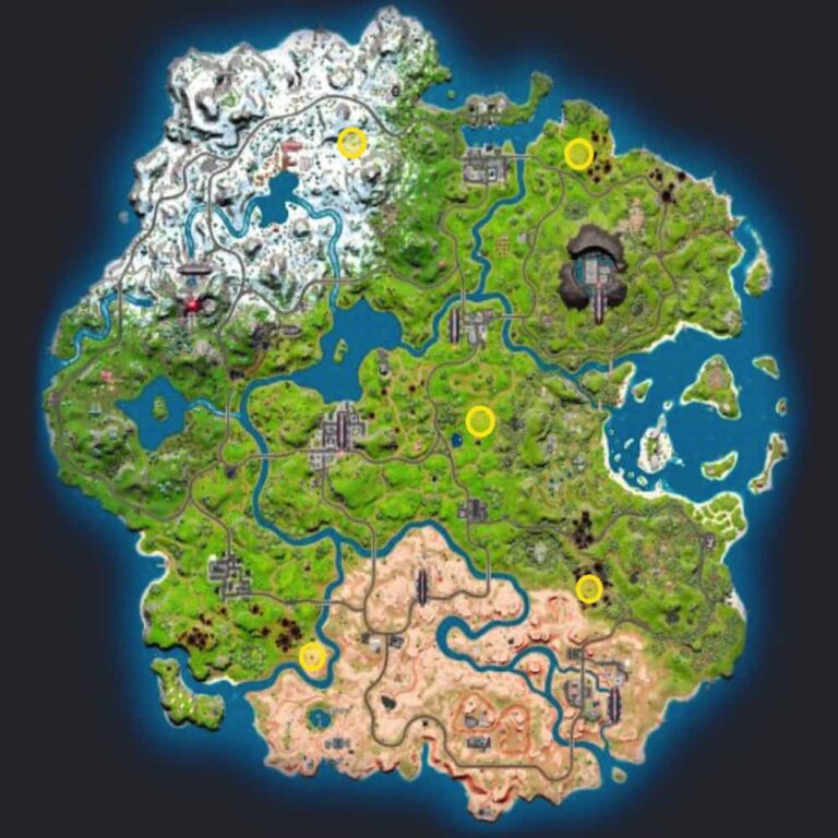 All IO Outpost Locations in Fortnite Chapter 3 Season 2 Gamerstail