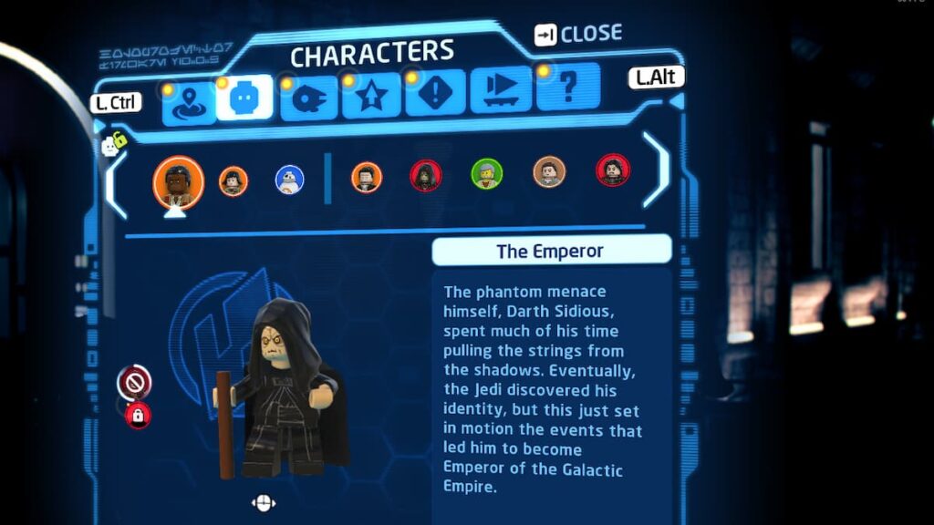 lego star wars emperor palpatine