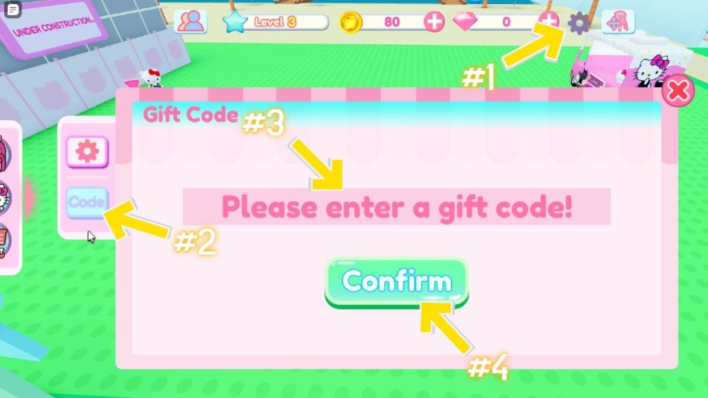 FREE GEMS HELLO KITTY WORKING CODES (2022) in ROBLOX MY HELLO KITTY CAFE -  BiliBili