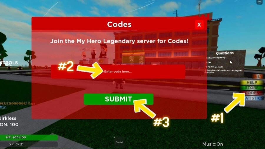 Roblox My Hero Legendary Codes (April 2022) Gamerstail