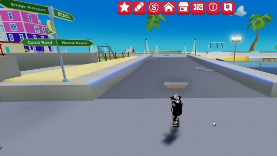 How To Get The Vans Black White Checkerboard Umbrella In Roblox Vans World Pro Game Guides 