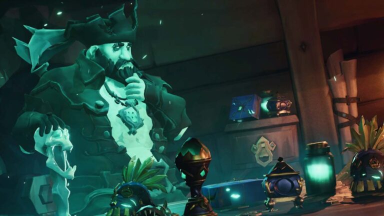 sea of thieves legend of the veil lying map
