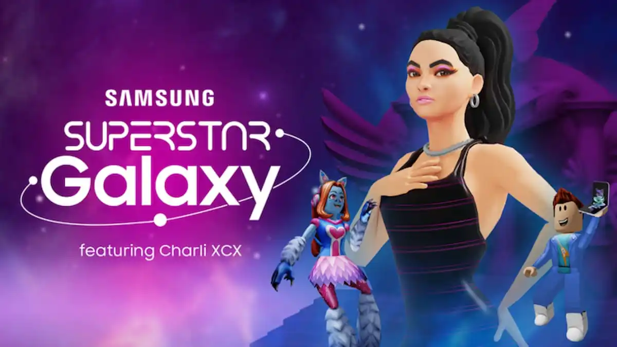 Samsung and Charli XCX join the Roblox Metaverse in Samsung Superstar  Galaxy experience - Pro Game Guides