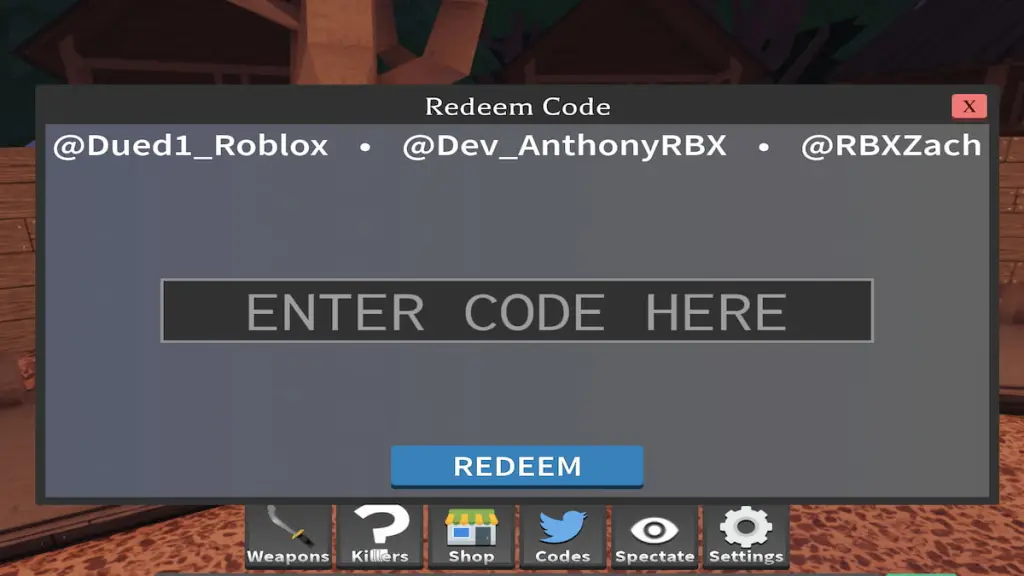 Roblox Survive The Killer Codes (October 2022)