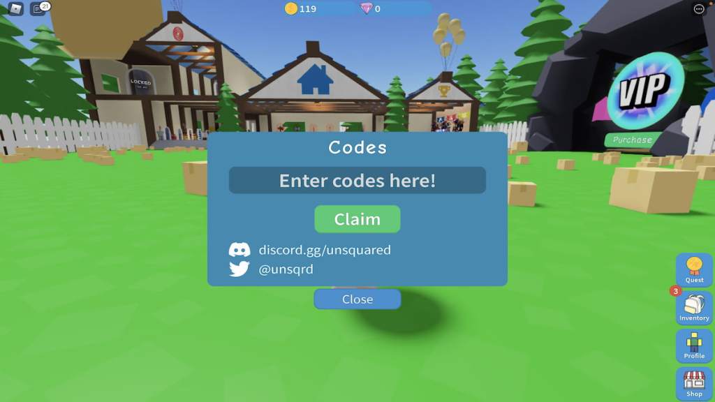 Code Unboxing Simulator mới nhất 2021