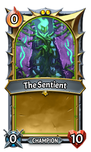The Sentient champion Monster Train
