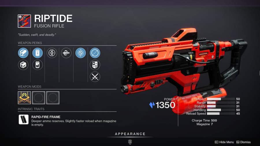Destiny 2 Riptide God Roll, Best Perks Pro Game Guides