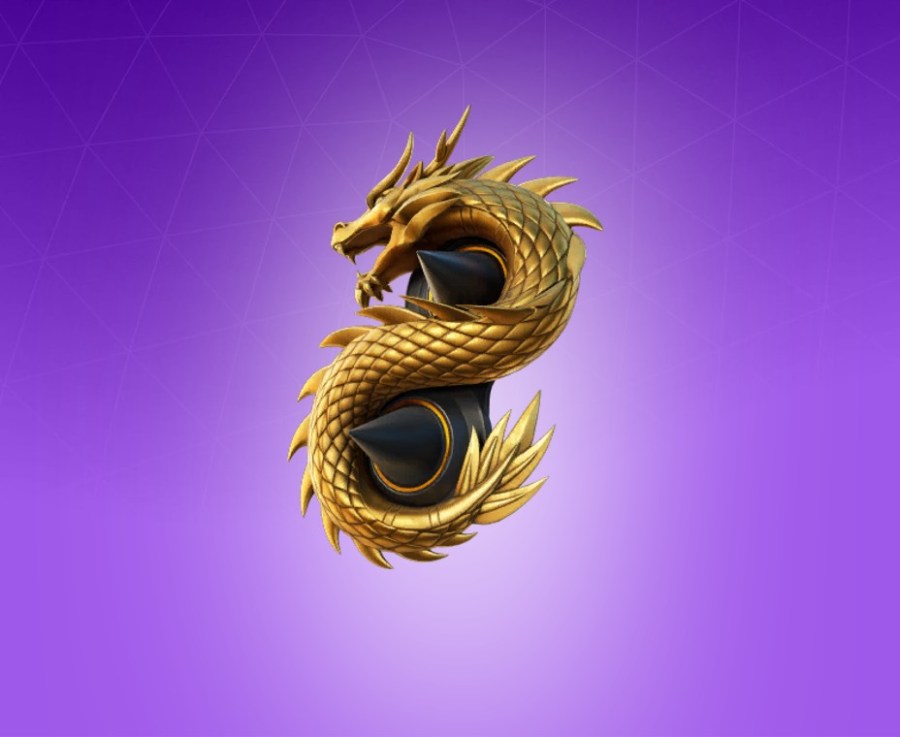 Serpicus the Goldenbane Back Bling