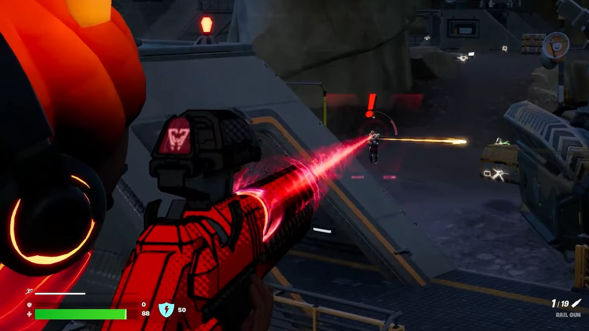 How to complete all Rail Gun & Recon Scanner quests in Fortnite Chapter