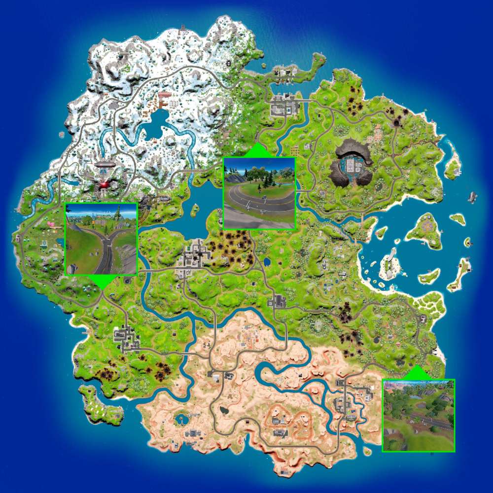 All Stormtrooper checkpoint locations in Fortnite Chapter 3 Season 2