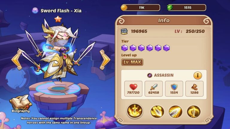 light heroes idle heroes