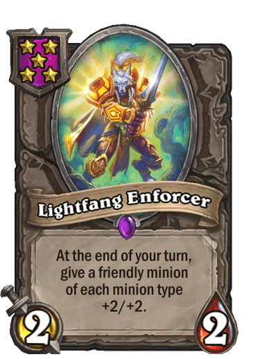Lightfang Enforcer Hearthstone