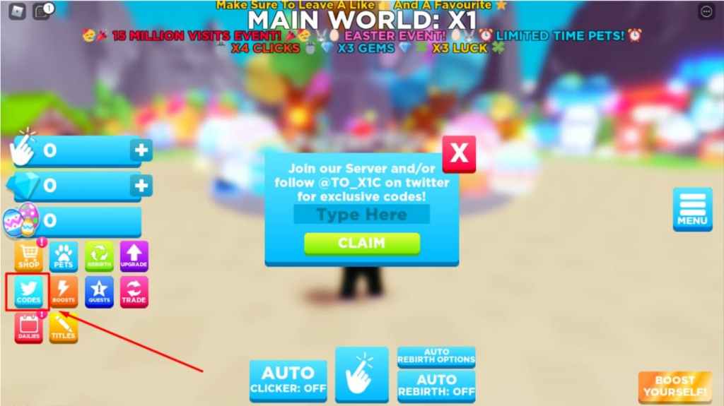 Roblox Clicking Havoc codes for October 2023: Chance to win boosts