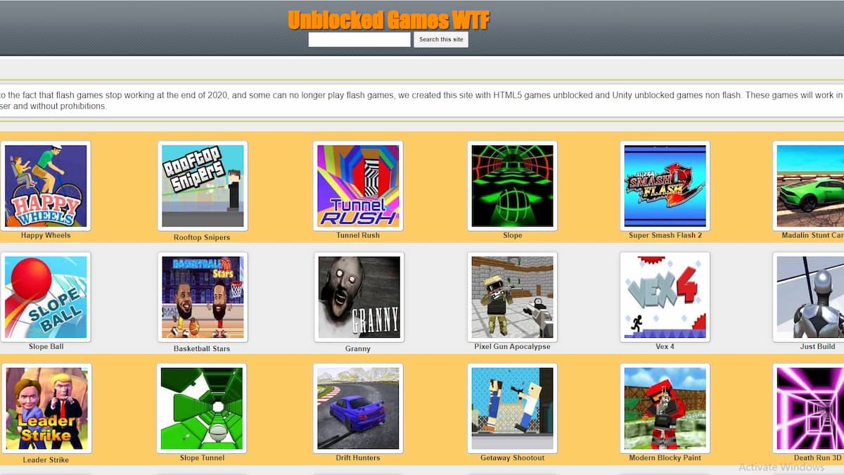 Best websites for Unblocked Games Pro Game Guides