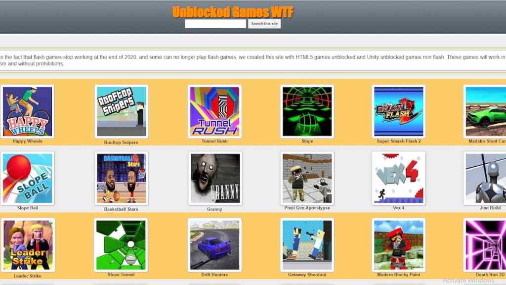 Best websites for Unblocked Games Pro Game Guides