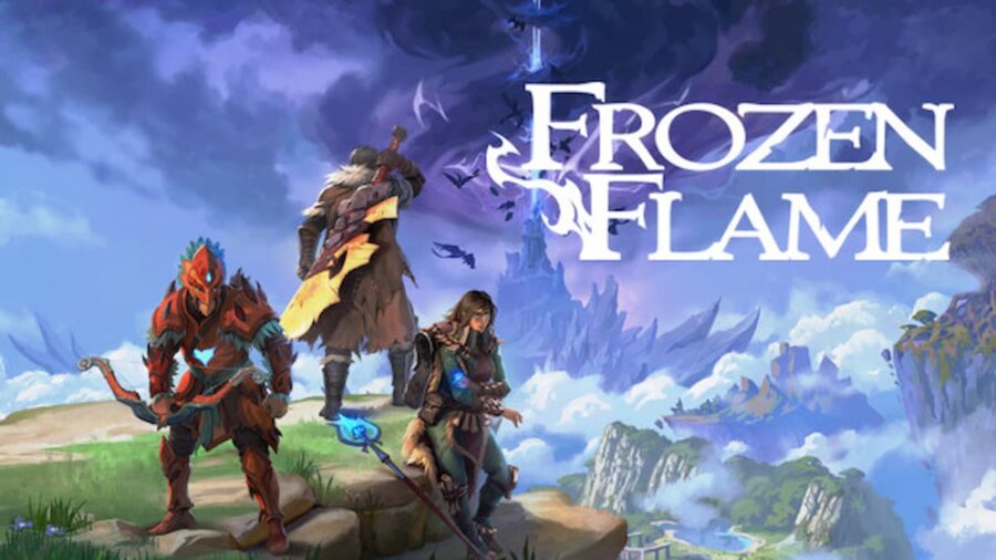 Frozen Flame Title