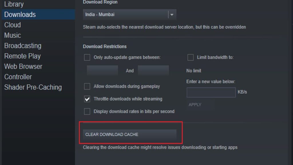 steam family mode verifying login information error