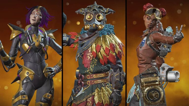 All Legend skin recolors in wave 1 of the Legend Recolor Store for Apex ...