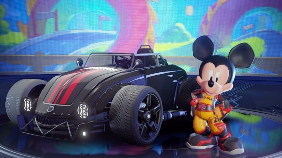 Disney Speedstorm Mickey and Car