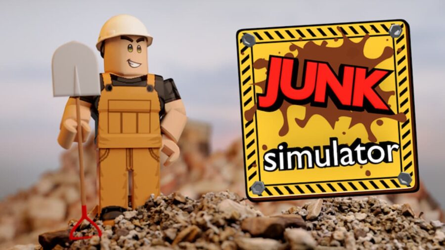 Junk Simulator Title Screen