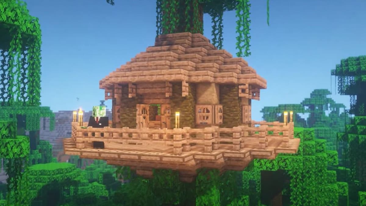 8 Minecraft Treehouse Ideas - Pro Game Guides