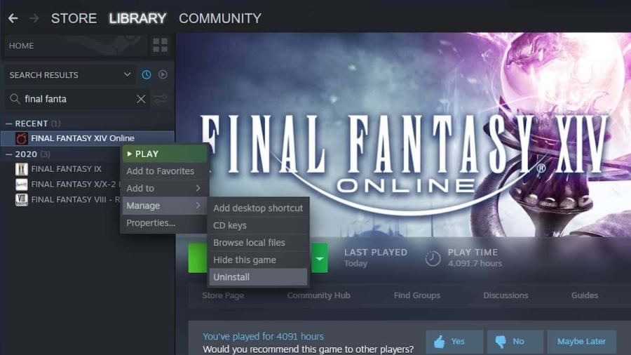 Como criar conta que funcione na Steam? : r/ffxivbr