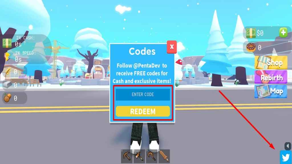 Roblox Donut Bakery Tycoon redeem codes box