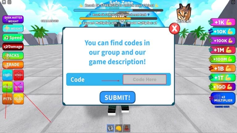 Get Strong Simulator Codes (October 2022) - Pro Game Guides