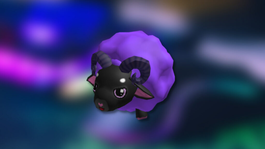 Image of Amazon Prime Gaming's purple sheep avatar item