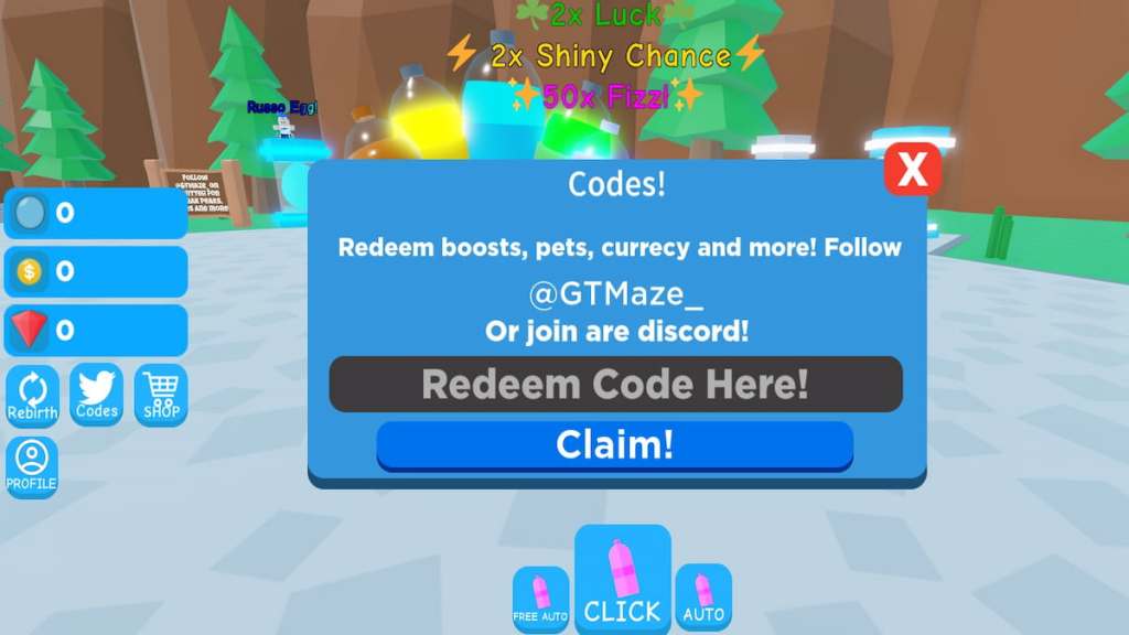 Roblox Pro Game Guides redeem code text box
