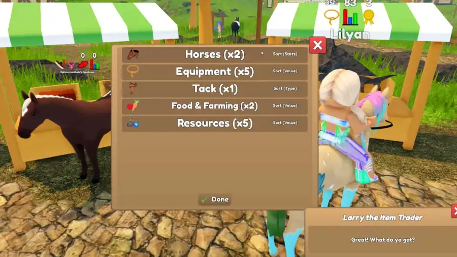 How to craft accessories and more in Wild Horse Islands Roblox 