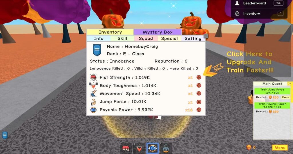 How To Level Up In Psychic Fast In Roblox Super Power Training