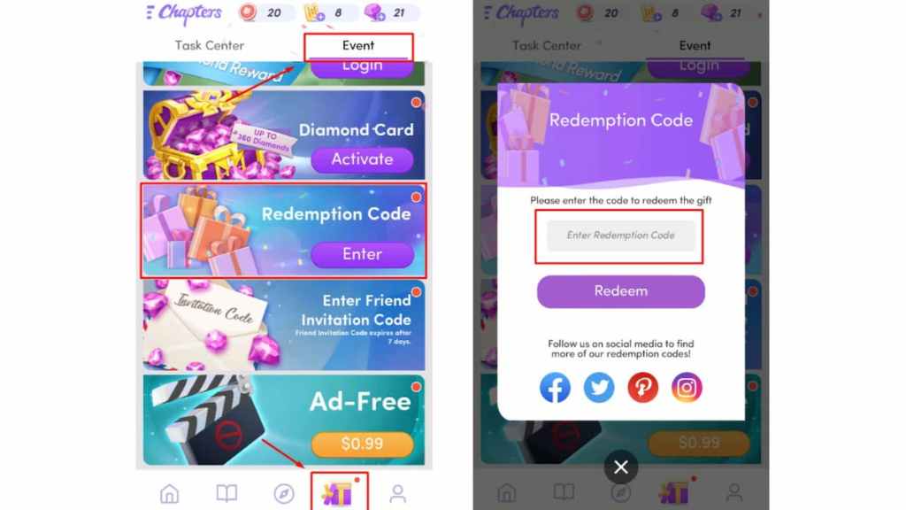 Chapters Redemption Codes January 2024 Pro Game Guides Chapters Redemption Codes January 2024 Pro Game Guides