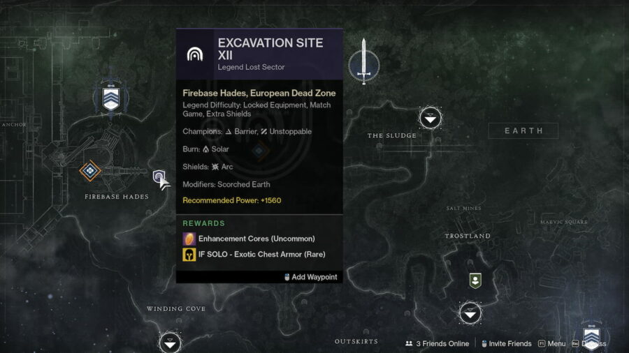 Destiny 2 Excavation Site 12 Lost Sector Where to find Excavation Site XII in Destiny 2? - Pro Game Guides