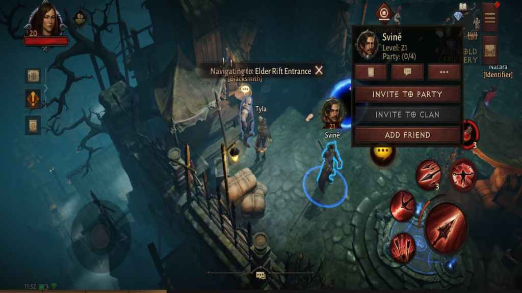 Diablo Immortal how to add friends