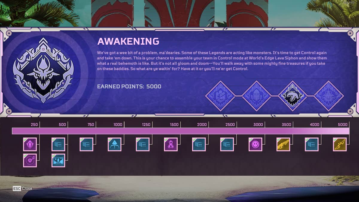 How to get all Awakening Collection Event challenge badges in Apex ...