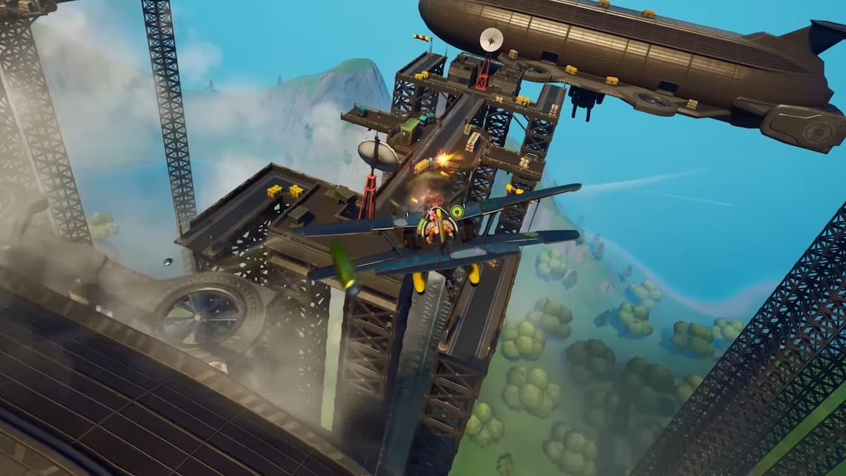 Island hoppers игра прохождение. Blimp Fortnite.