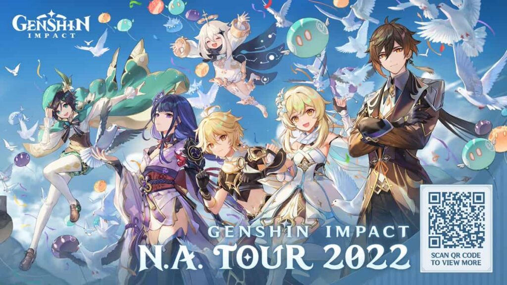 How to participate in Genshin Impact NA tour 2022—dates, events, merch, and more Pro Game Guides