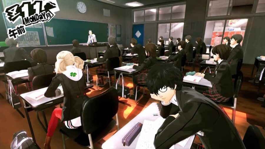 , All the answers to the exam in Persona 5 Royal