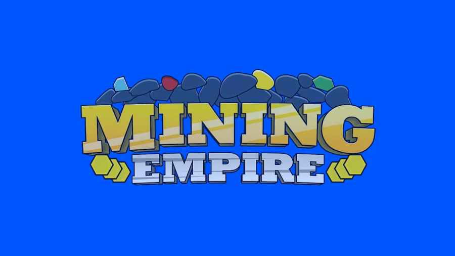 Roblox Mining Empire logo for new coin and voucher rewards