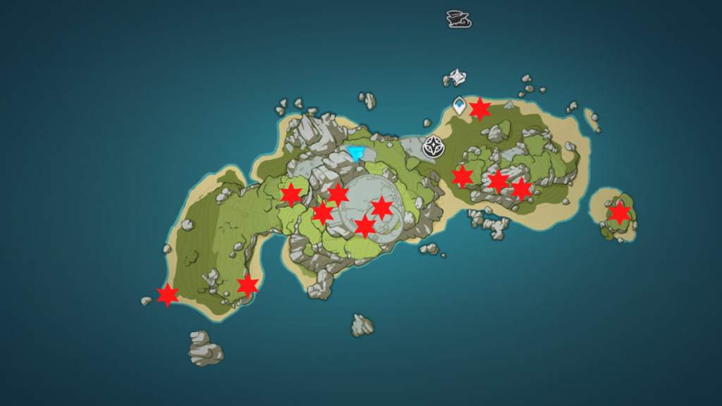 All Chest locations in the Golden Apple Archipelago.